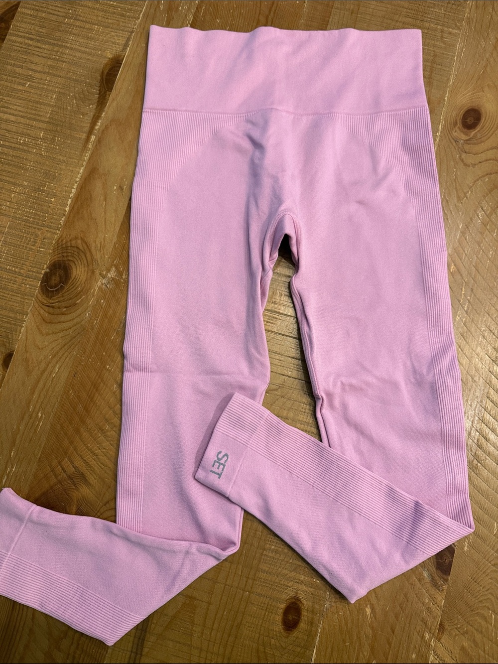 SET Active Pink Seamless High-Waist Leggings